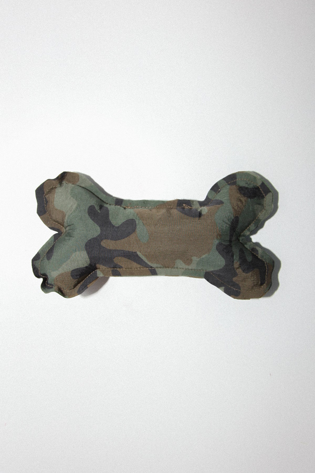 Bone Pet Toy in Camo Nylon