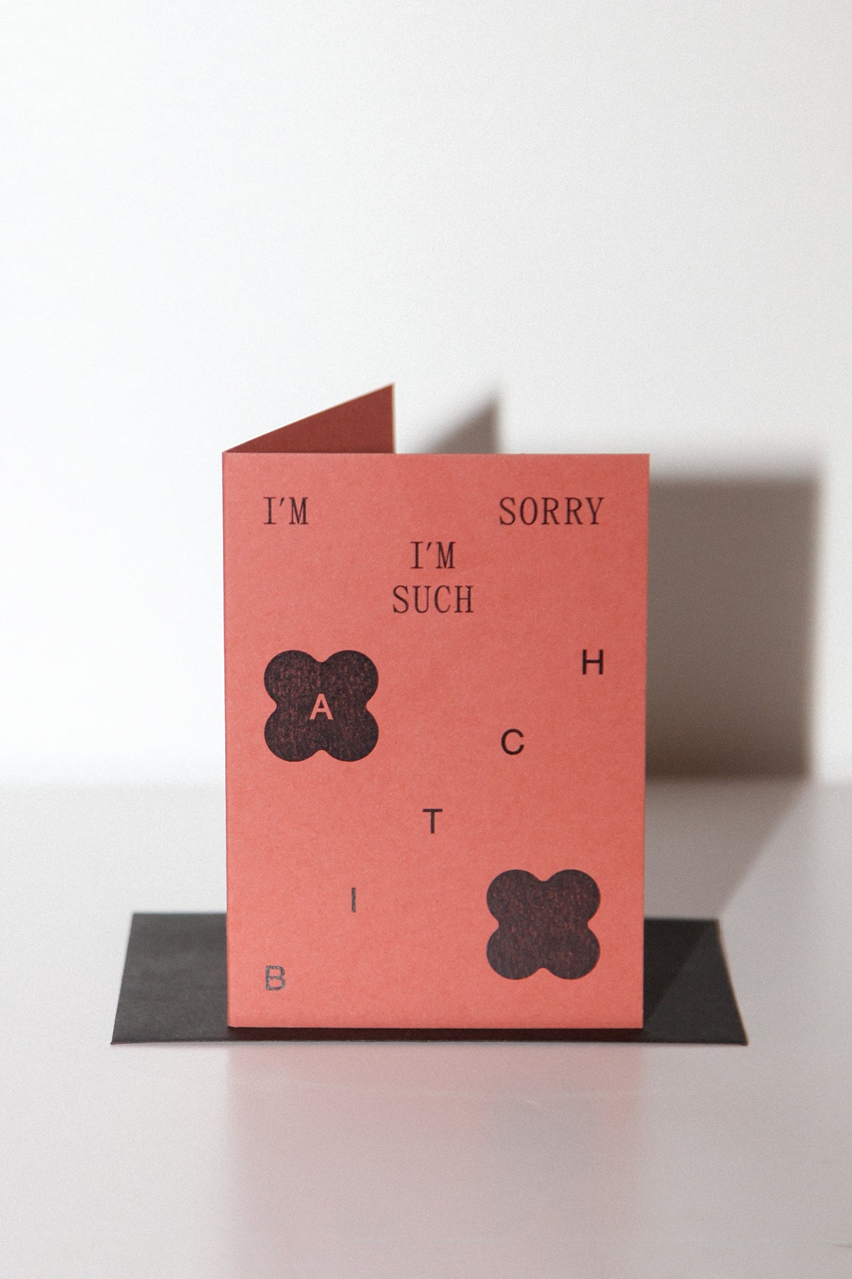 KkCo x Goods Gang x Snack Size 'I'm Sorry I'm Such A Bitch' Card