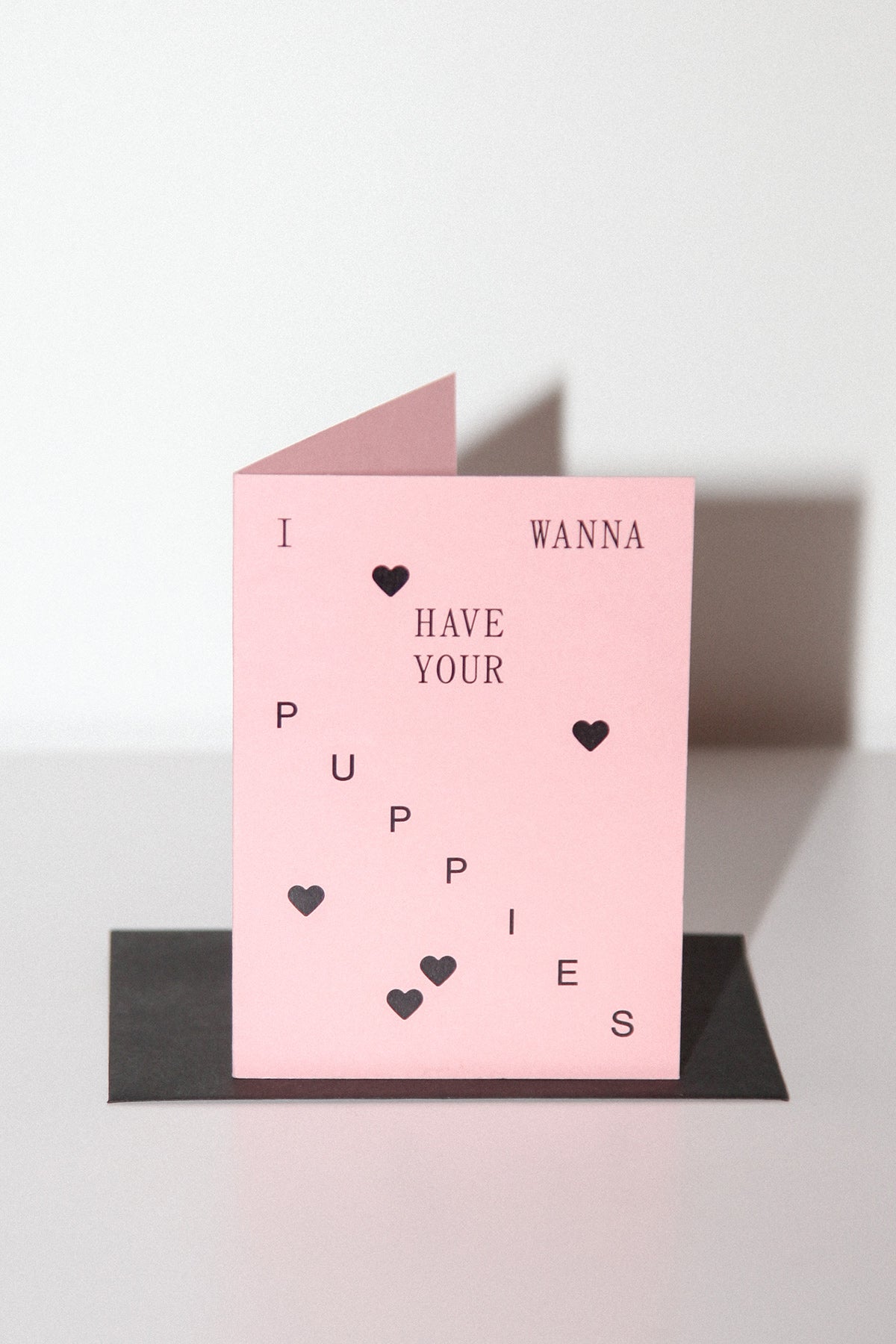 KkCo x Goods Gang x Snack Size 'I Wanna Have Your Puppies' Card