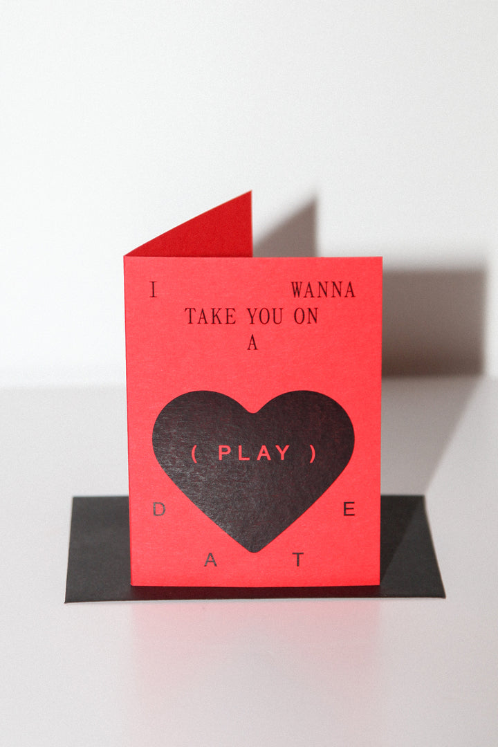 KkCo x Goods Gang x Snack Size 'I Wanna Take You On A Play Date' Card