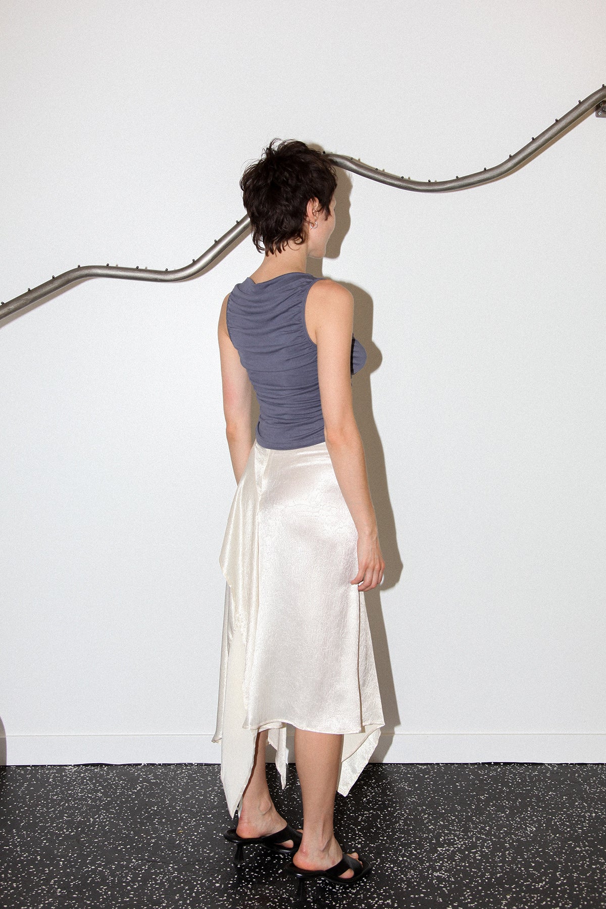 Studio 403 Layered Skirt in Oat