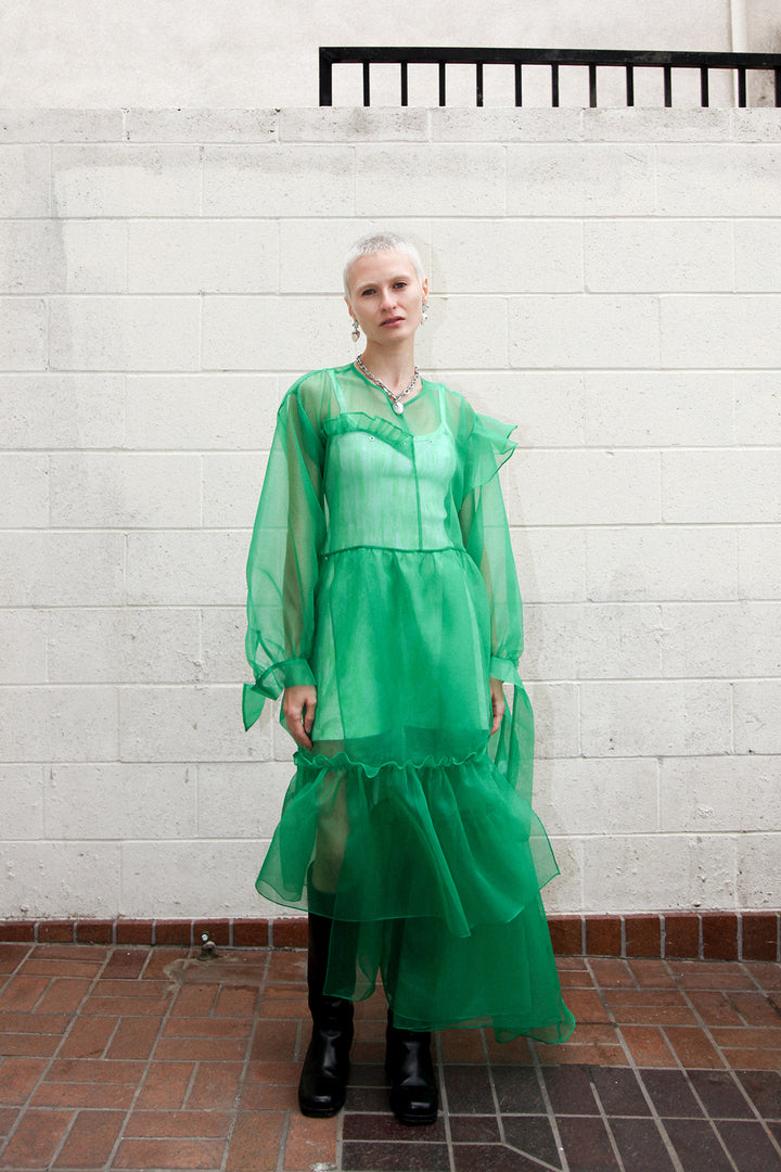 Nine Twenty-Seven Dress in Lime